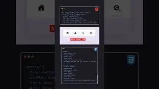 Navigation bar home icon contact search basic icon #html #css #coding #js #navigation #navbar #icon