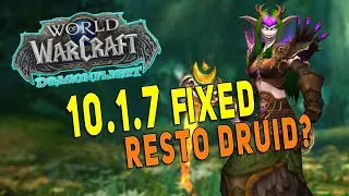10.1.7 RESTO DRUID IS INSANELY FUN NOW?! New Talents & M+ Gameplay First Impressions | +20 Freehold