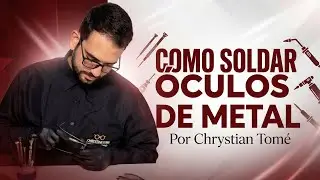 SAIBA COMO realizar SOLDA em ÓCULOS DE METAL #otica #viralvideo