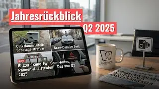 Rückblick Q2 2025: Blitzer-Kung-Fu, Millionen-Pannen & Scan-Autos! | Geblitzt.de