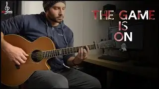 The Game is On - Sherlock Series 1 [Acoustic Guitar Cover/Lesson With TABs/Scores]