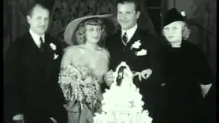 Movietone News 1936   Dick Powell, Joan Blondell, Shirley Temple