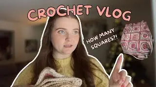 yarn shopping + project updates | Crochet Vlog #1 