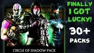 Mortal Kombat Mobile. HUGE Circle Of Shadow Pack Opening. I Got Something Good???