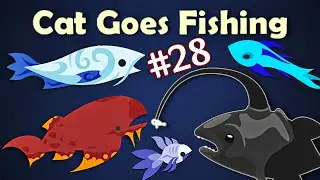 CATCHING THE MASK FISH AND THE MAGMER!! | Cat Goes Fishing - Part 28