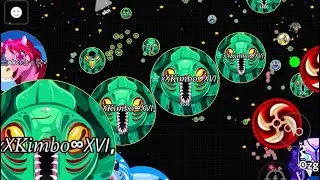 (Agar.io mobile). Movil📲 on fire🔥members.  //#ii3mor_HD. #Kimbo agar.