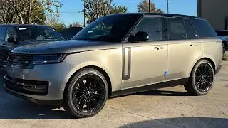 2024 Range Rover SWB P530 in SV Flux Silver w/ Caraway interior