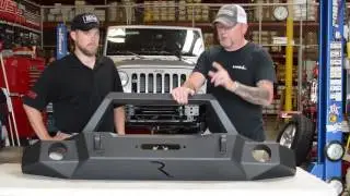 Rampage Jeep Front Bumper Install