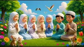 Cute islamic video # 3rd kalma #learning video for kids # short feed 