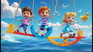 See Saw Margery Daw Ocean Swing Ride | Best Nursery Rhymes and Kids Songs Collection