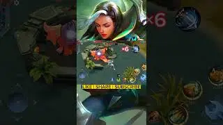 Irithel &times;6 Windtalker lord #shorts #mobilelegends