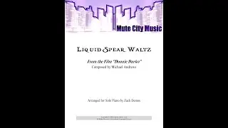 Liquid Spear Waltz (from Donnie Darko) for Solo Piano | Score & Sound