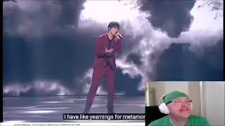 P Reacts to Dimash Qudaibergen - SOS Light Show 1st Time Reaction