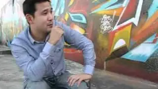 Bobby Hung talks about his graffiti art to the Western Leader