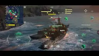 modern warships battle