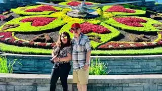 The Floral Clock Niagara Falls Canada. Short Video