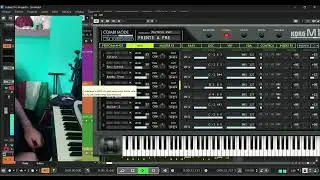 edicion combi del korg T3 tema frente a frente de los jockers