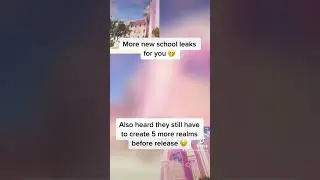 Royale High New School Leaks 🤭 #royalehighnewschool #royalehigh #robloxroyalehigh