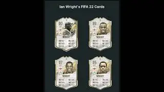 This is Every Single Ian Wright FIFA Ultimate Team Cards Every in The History of FC 26 To FIFA
