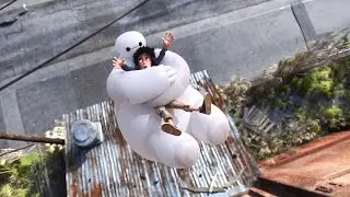 Baymax saves hiro hamada Big hero 6 1080p