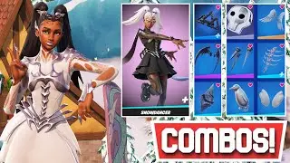*NEW* BEST SNOWDANCER SKIN COMBOS [BOTH STYLES] [FAE BALLET BUNDLE]! | Fortnite