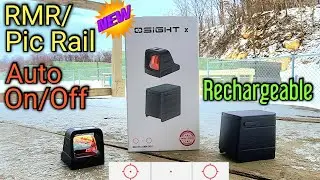 Olight Osight X Review & Shoot Multi Reticle RMR or Picatinny