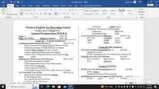 How to Set the Password in MS Word Document  2019||Password in MS Word in Hindi
