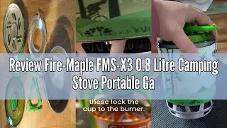 Review Fire-Maple FMS-X3 0.8 Litre Camping Stove Portable Gas Backpacking Stove with Electric igniti