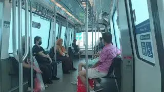 [SMRT Trains LRT] Adtranz APM C801 [117] (Bukit Panjang- Bangkit)