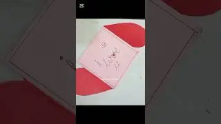 cute birthday card|#homemade #love#paper#howtomakebirthdaycard#fyp#shorts#origami#proposal#beautiful
