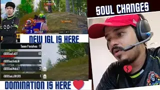Soul new coach & IGL Destruction is back ❤️ LegiT Goblin Dominate