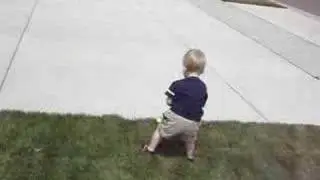 Zackpack@16 Months (Eat your heart out Tiger)