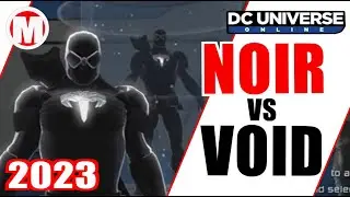 DCUO Noir Comic Chroma VS Void VS SHaded VS Last Sun