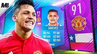 FIFA 18 SBC SANCHEZ REVIEW | FUT SWAP SBC SANCHEZ PLAYER REVIEW | FIFA 18 ULTIMATE TEAM