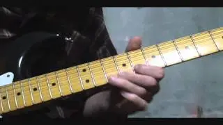 There's No Way Out Of Here, David Gilmour - guitar lesson