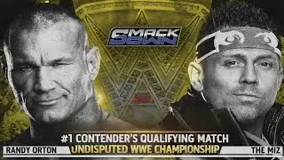 Randy Orton vs The Miz | #1 Contender Qualifier | SmackDown | WWE 2K25
