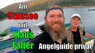 Am Stausee mit Klaus Falter | Angelguide privat | Barsche eskalieren