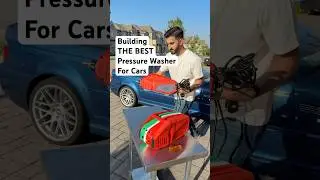 Building the Best Pressure Washer for Cars &ndash; Testing 3D Printed Prototype #Shorts