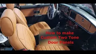 How to make custom two tone door panels