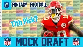 2019 Fantasy Football Mock Draft (PPR Fantasy Mock Draft 2019) Mock #3