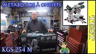 METABO Scie à onglets radiale - KGS 254 M