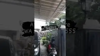 atap buka tutup sunlouvre
