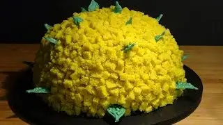 Receta Tarta Mimosa - Recetas de cocina, paso a paso, tutorial. Loli Domínguez