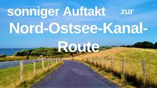Nord-Ostsee-Kanal-Route - sonniger Auftakt