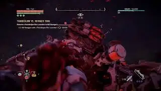 Horizon Zero Dawn - Thunderjaw vs Ravager Trial