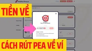 Hướng dẫn C&aacute;ch Claim free token Pinkpea về v&iacute; bằng c&aacute;ch th&ecirc;m mạng AuroraPlus. Ko d&ugrave;ng Aurora Mainnet