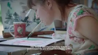 The Mouth and Foot Painting Artists launch campaign to save the Christmas card