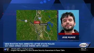 New Boston man arrested after state police say high-speed chase ended with crash