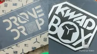September Drone Drop Vs. Kwad Box Unboxing