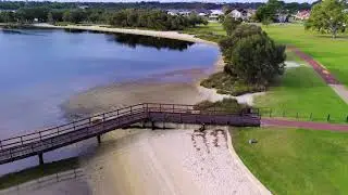 Canning River & Tom Bateman Wetlands from the Air - 4K